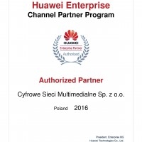 CSMM autoryzowanym partnerem Huawei!