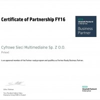 CSMM certyfikowanym partnerem HP